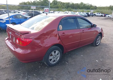 2003 Toyota Corolla Le из США, поврежденный, VIN 2T1BR32E13C069945